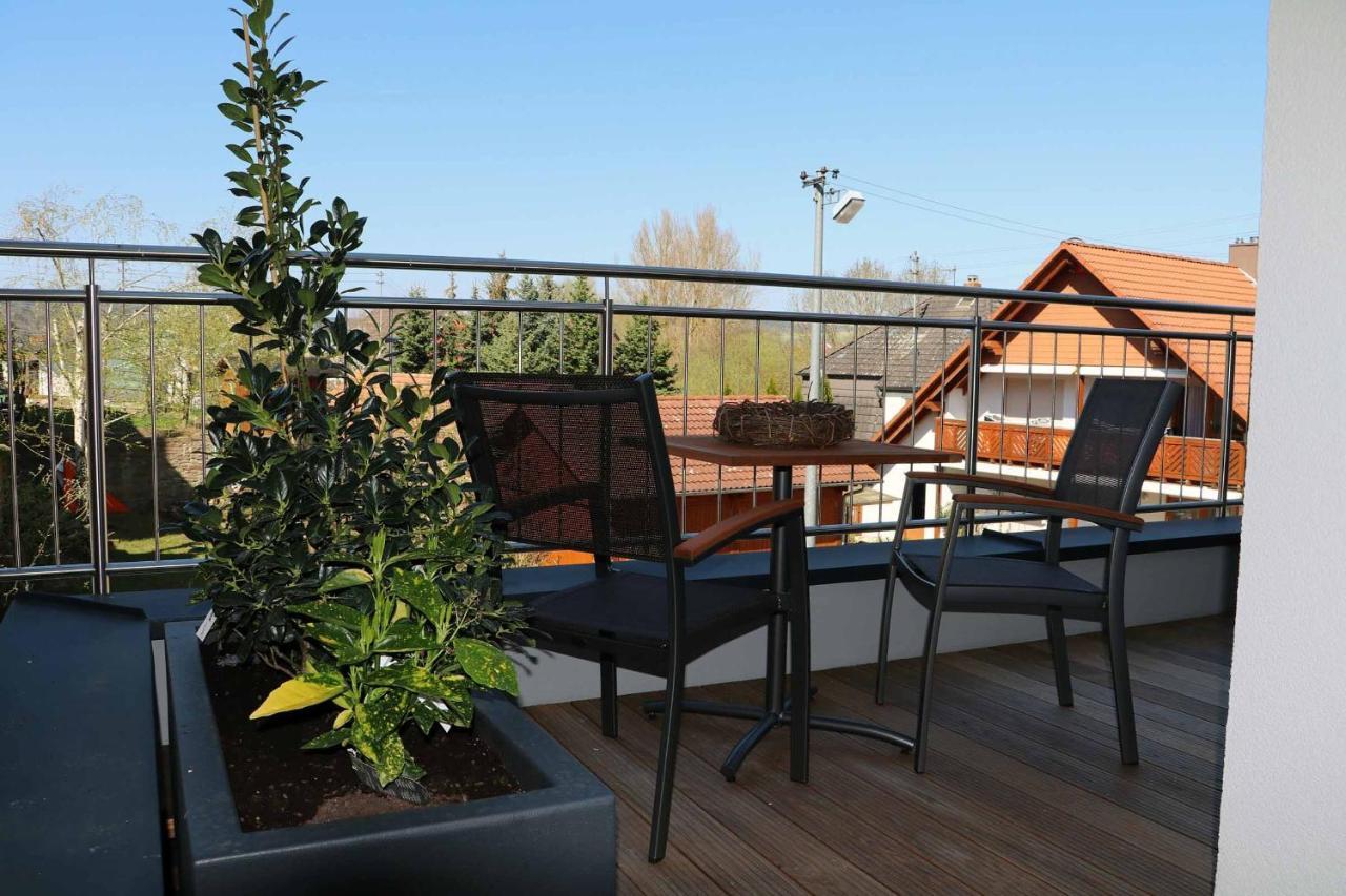 Апартаменти Penthouse Tauberblick Таубербішофсгайм Екстер'єр фото
