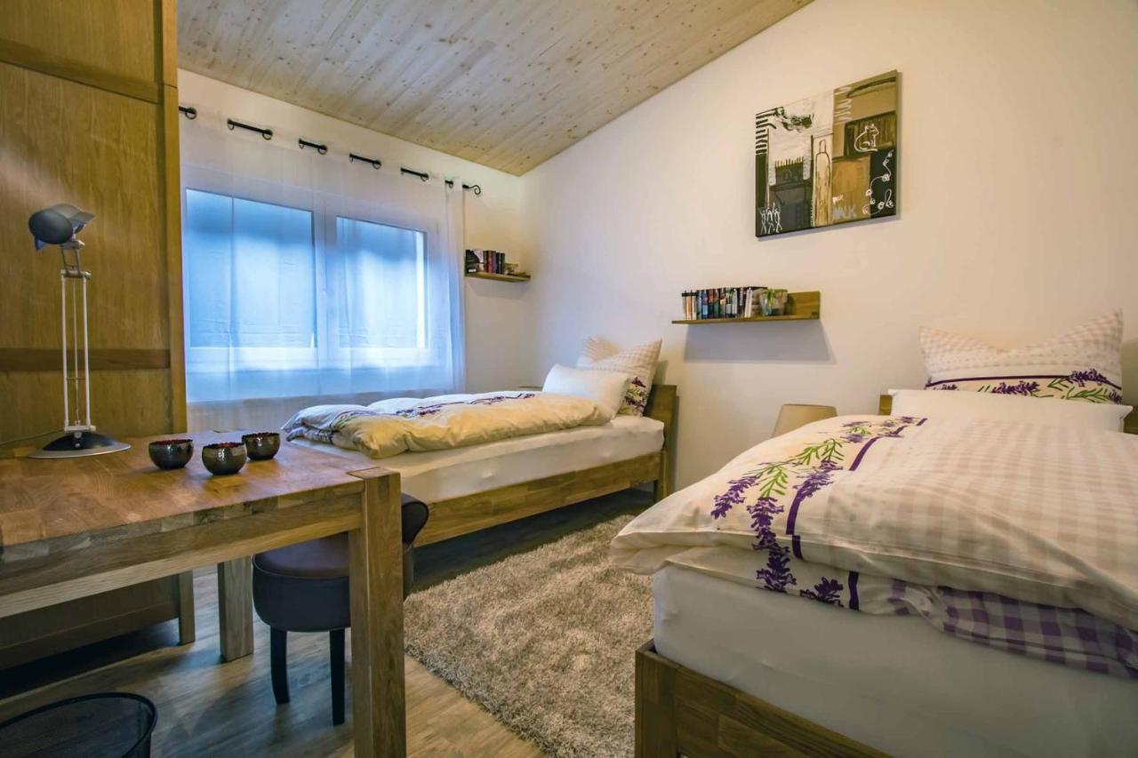 Апартаменти Penthouse Tauberblick Таубербішофсгайм Екстер'єр фото