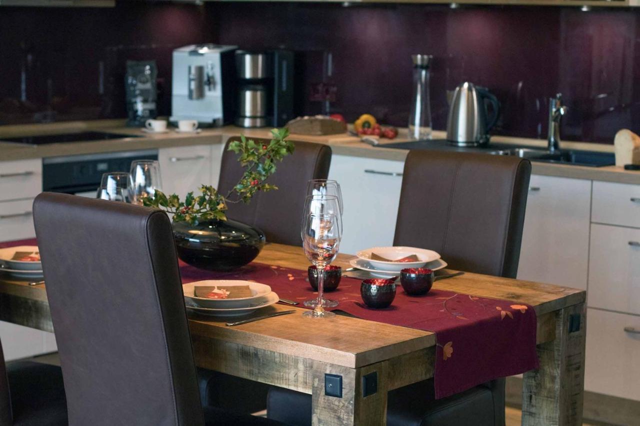 Апартаменти Penthouse Tauberblick Таубербішофсгайм Екстер'єр фото